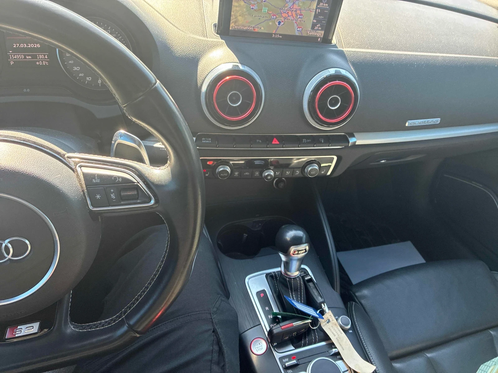 Audi S3 Technik | 2.0T | Панорама | Сервизна История | , снимка 9 - Автомобили и джипове - 54008740