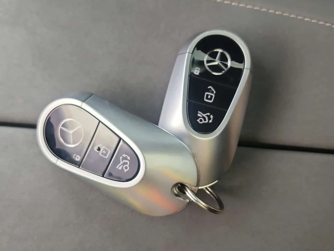 Mercedes-Benz EQS  450| BURMESTER| NARDO GREY| HEAD-UP| 2 КЛЮЧА| , снимка 17 - Автомобили и джипове - 54156229