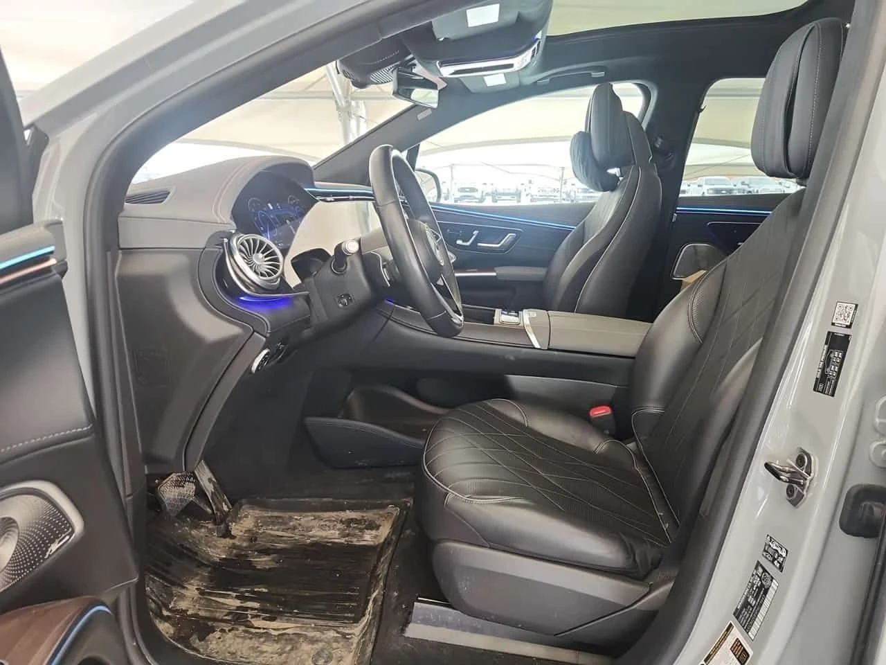 Mercedes-Benz EQS  450| BURMESTER| NARDO GREY| HEAD-UP| 2 КЛЮЧА| , снимка 7 - Автомобили и джипове - 54156229