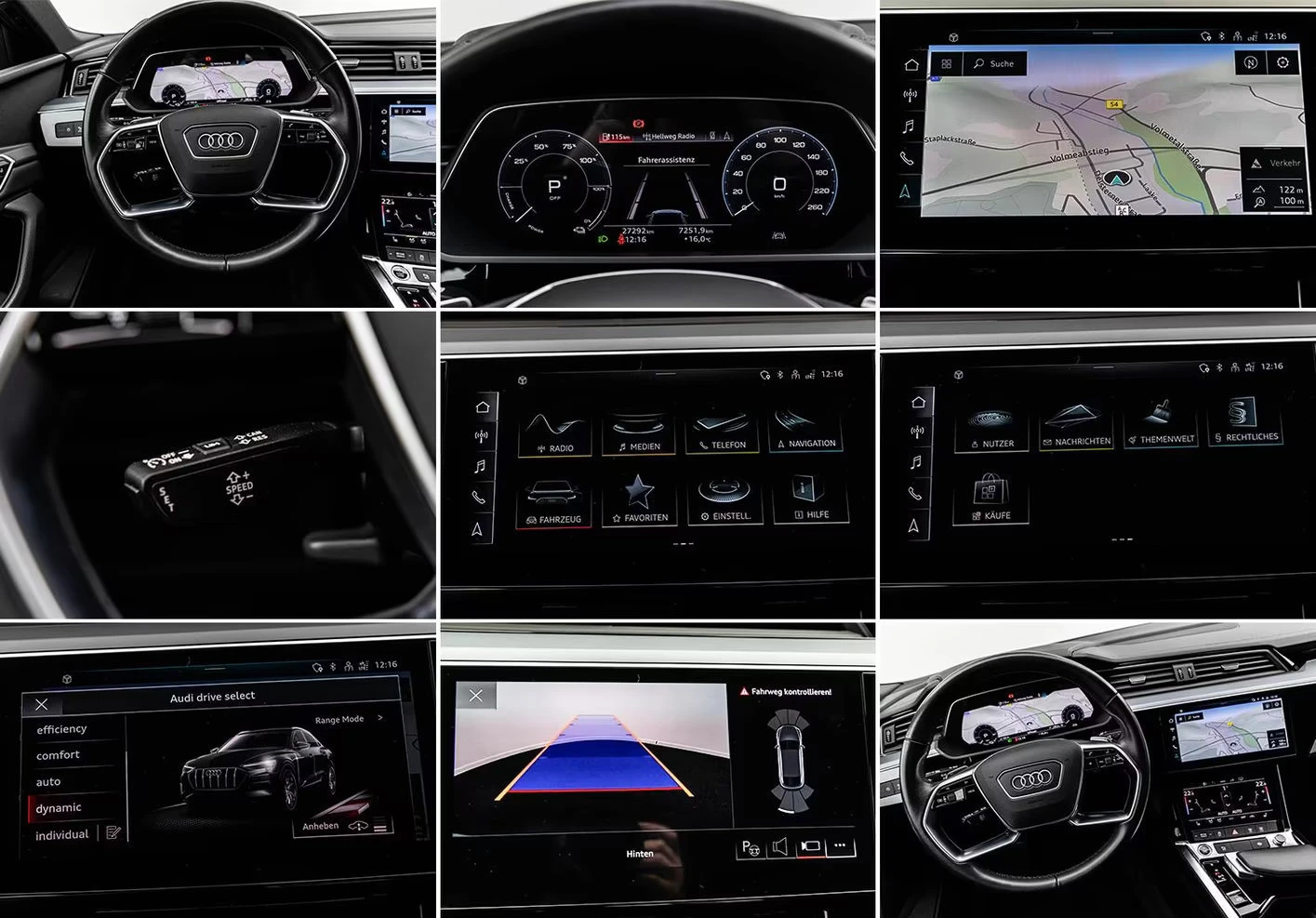 Audi E-Tron 50/SPORTBACK/318HP/ADVANCED/CAM/KLESS/HUD/ACC/450z, снимка 16 - Автомобили и джипове - 54698913