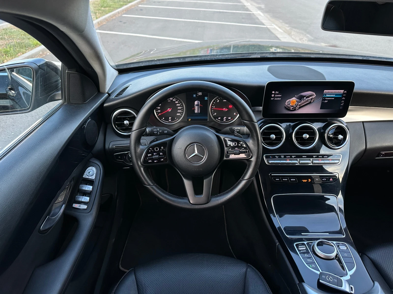 Mercedes-Benz C 220 Facelift | 9G Tronic | Executive | Кожа | Carplay, снимка 13 - Автомобили и джипове - 55972752