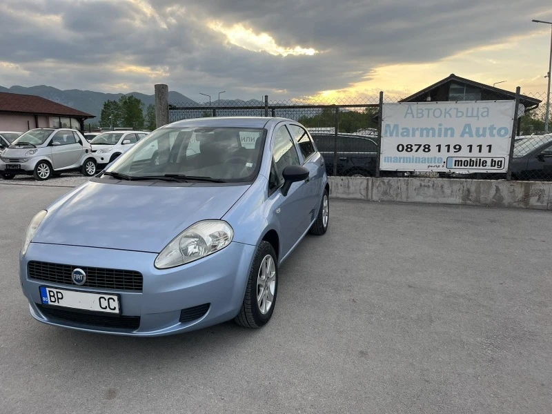 Fiat Punto 1.4I 75кс  EURO 4 КЛИМАТИК 114 000км ОБСЛУЖЕН, снимка 1 - Автомобили и джипове - 43172875