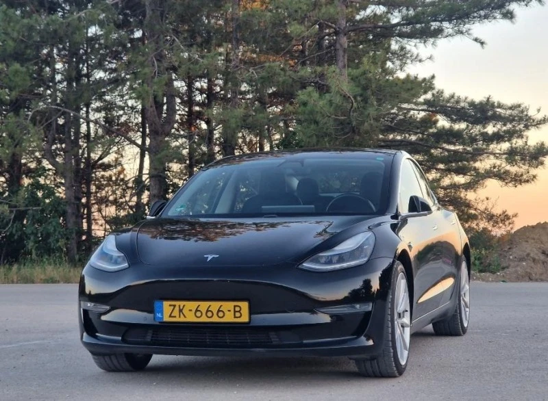 Tesla Model 3 Лонг Рейндж с Гаранция, снимка 1 - Автомобили и джипове - 46581288