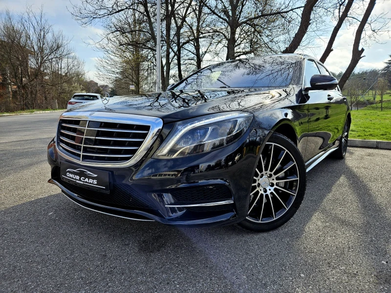 Mercedes-Benz S 500 AMG/3xTV/PANO/DISTR/ПОДГР/ОБДУХ/МАСАЖ/9G/FULL , снимка 2 - Автомобили и джипове - 48106543