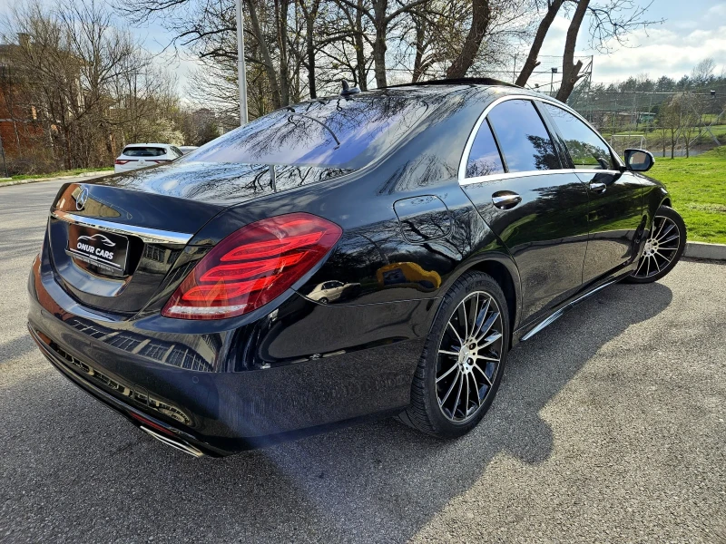 Mercedes-Benz S 500 AMG/3xTV/PANO/DISTR/ПОДГР/ОБДУХ/МАСАЖ/9G/FULL , снимка 4 - Автомобили и джипове - 48106543