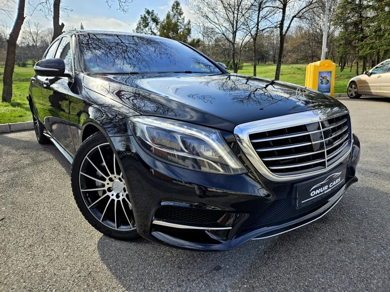 Mercedes-Benz S 500 AMG/3xTV/PANO/DISTR/ПОДГР/ОБДУХ/МАСАЖ/9G/FULL , снимка 3 - Автомобили и джипове - 48106543