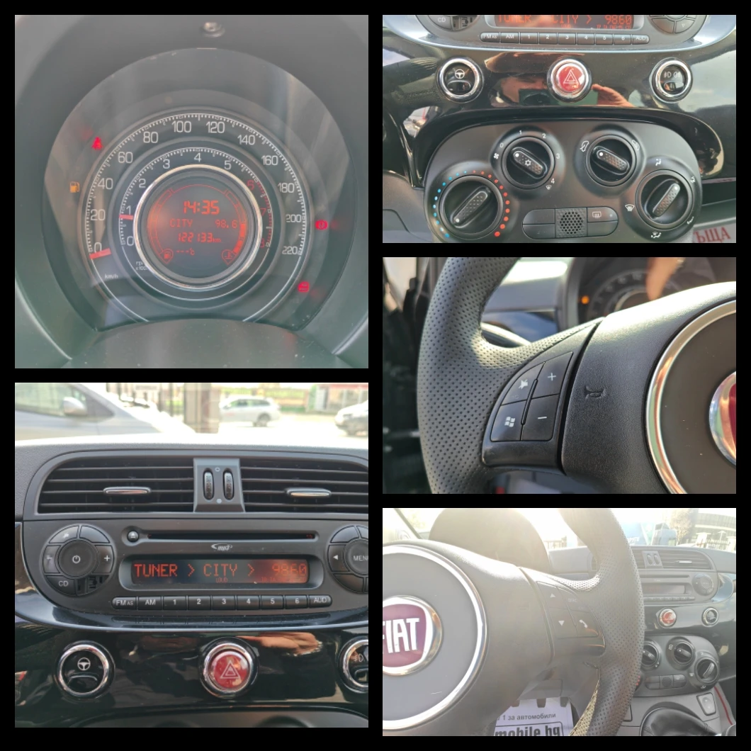 Fiat 500 1.25I | Mobile.bg — изображение 14
