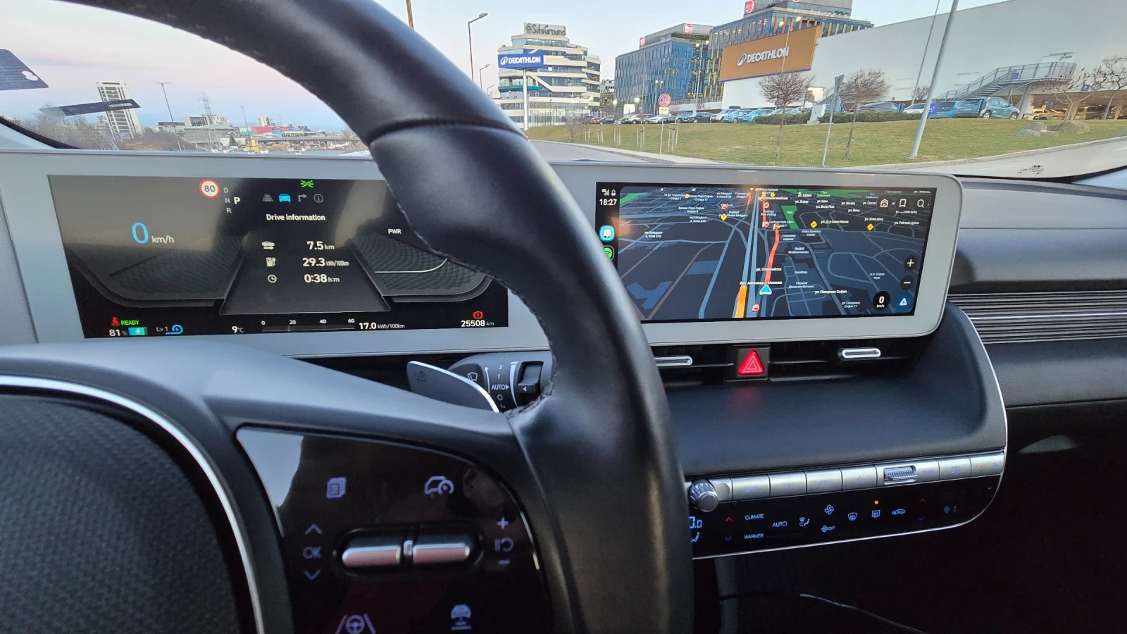 Hyundai Ioniq 5 Long Range 72.6 Exclusive Dinamiq 25000 km., снимка 8 - Автомобили и джипове - 53788615