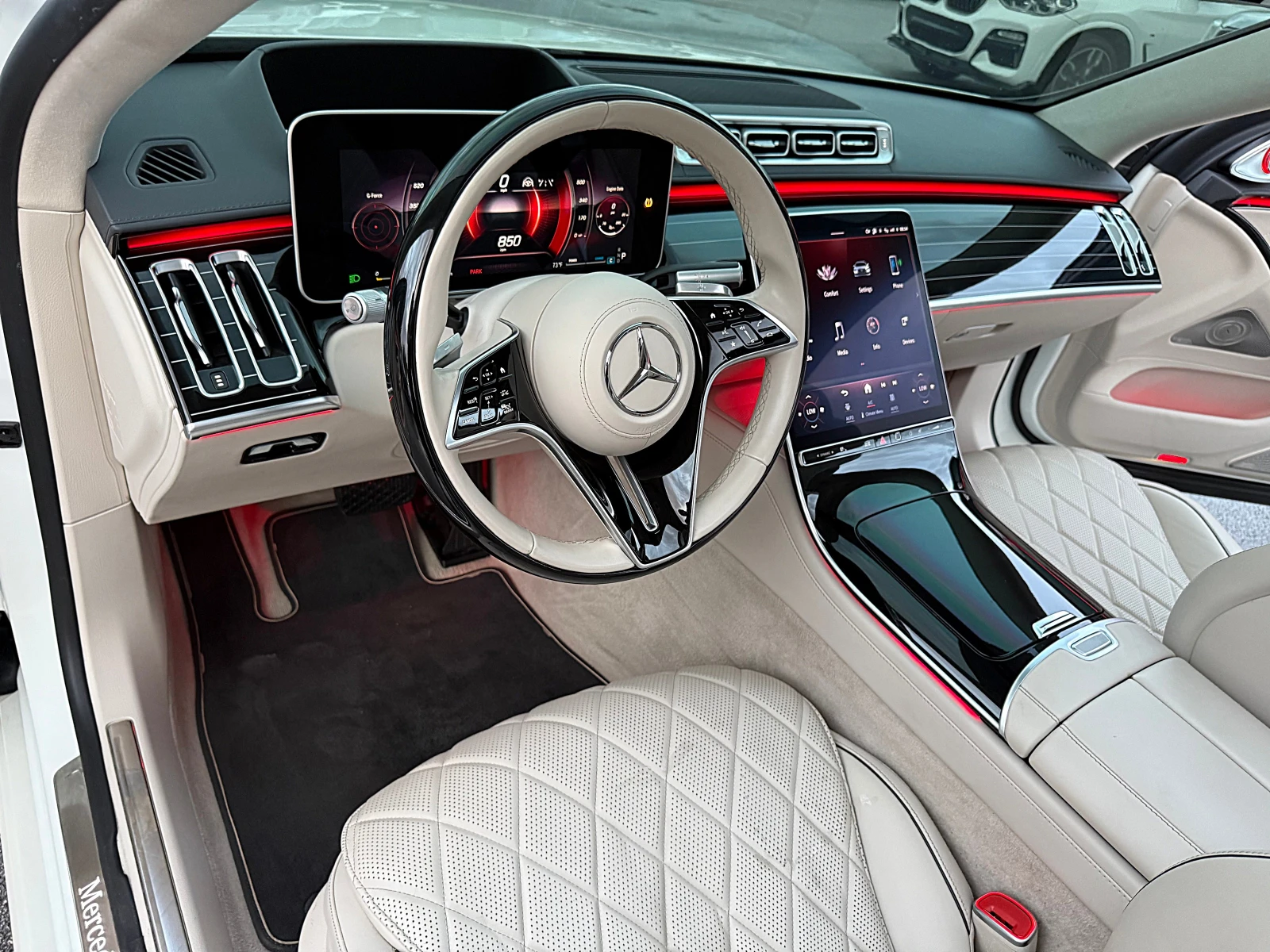 Mercedes-Benz S 580 MAYBACH-LONG-3D BURMESTER-VAKUM-MONITORI-360K-FULL, снимка 10 - Автомобили и джипове - 54623725