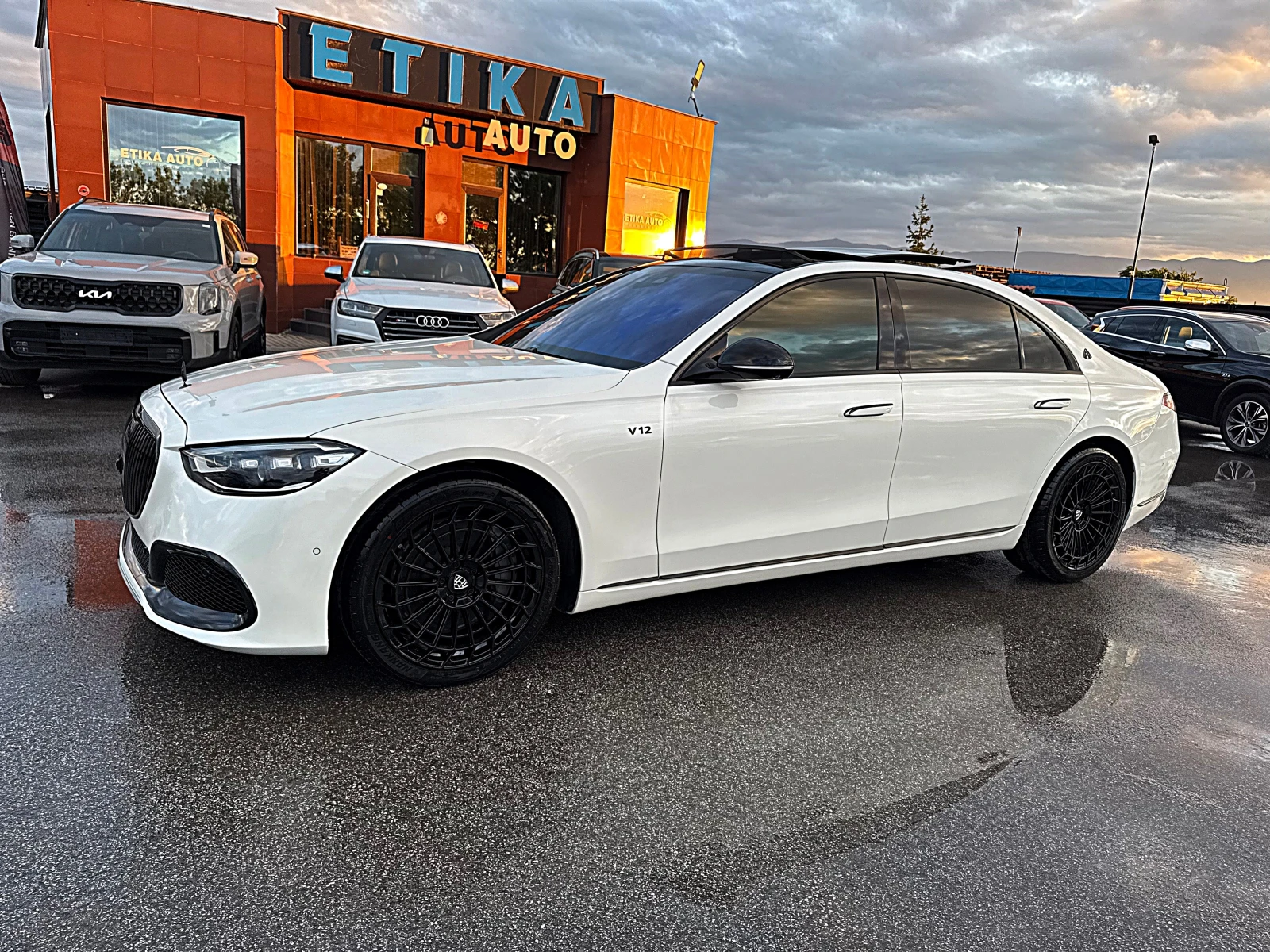 Mercedes-Benz S 580 MAYBACH-LONG-3D BURMESTER-VAKUM-MONITORI-360K-FULL, снимка 3 - Автомобили и джипове - 54623725