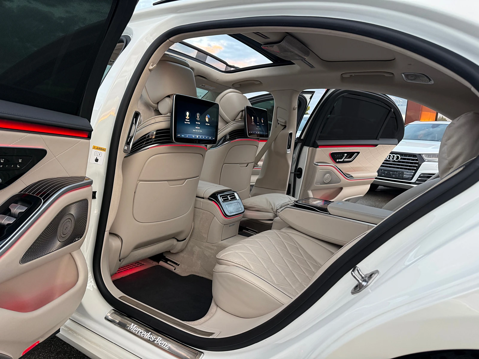 Mercedes-Benz S 580 MAYBACH-LONG-3D BURMESTER-VAKUM-MONITORI-360K-FULL, снимка 14 - Автомобили и джипове - 54623725