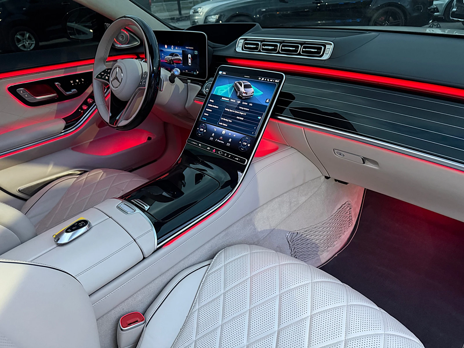 Mercedes-Benz S 580 MAYBACH-LONG-3D BURMESTER-VAKUM-MONITORI-360K-FULL, снимка 12 - Автомобили и джипове - 54623725