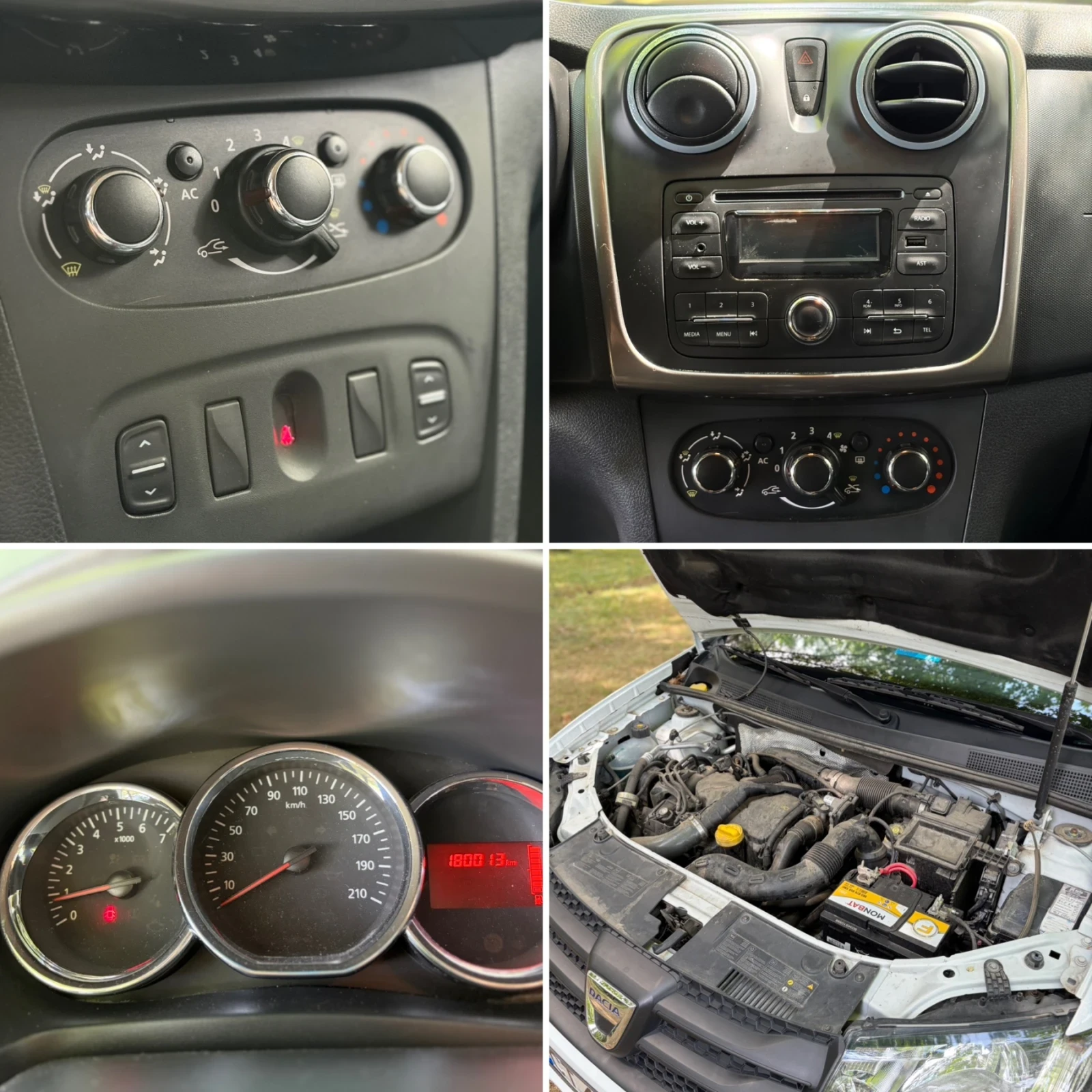 Dacia Sandero 1.5 DCI, снимка 12 - Автомобили и джипове - 55253229