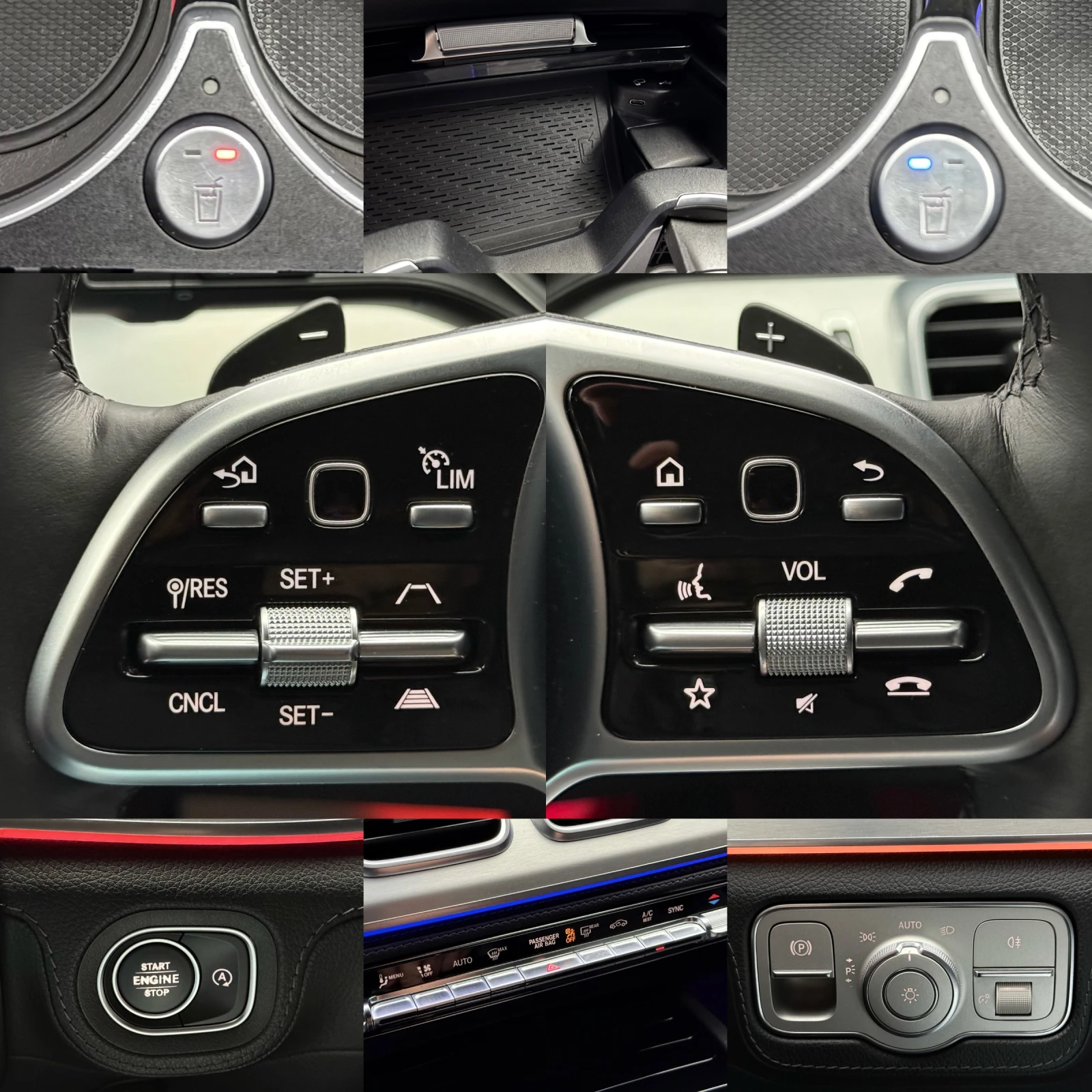 Mercedes-Benz GLE 400 AMG 4� AIRMATIC 360  BURMESTER HUD ����.�������   | Mobile.bg � ����������� 12