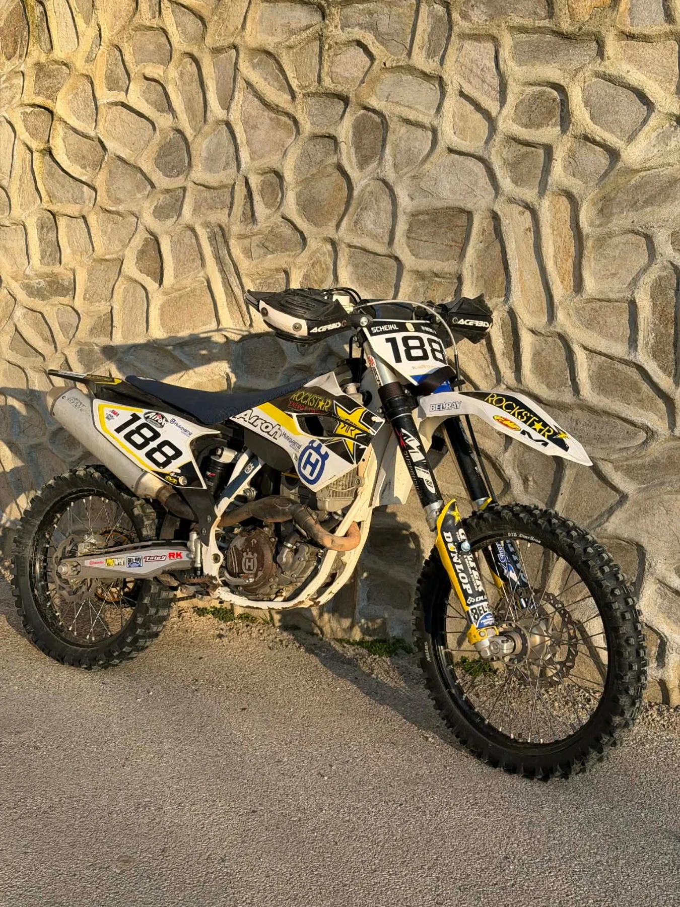 Husqvarna FC FC250cc Нови гуми, заден мус 