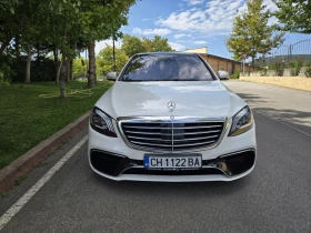 Mercedes-Benz S 550 4.7i-455кс/AMG LINE/PANO/360/MASSAGE/BURMESTER/4X4, снимка 6