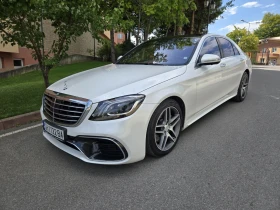 Mercedes-Benz S 550 4.7i-455кс/AMG LINE/PANO/360/MASSAGE/BURMESTER/4X4, снимка 1