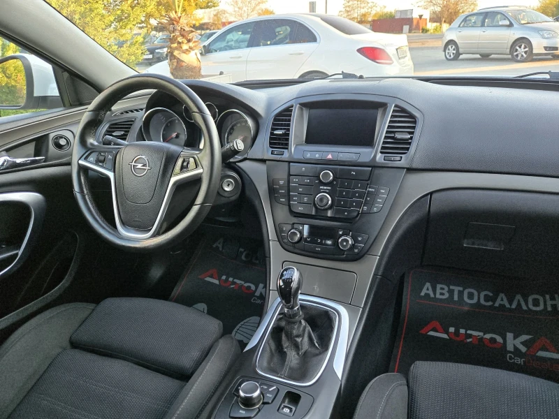 Opel Insignia 2.0CDTI-160кс= NAVI= ПОДГРЕВ= АВТОПИЛОТ= EURO 5A, снимка 13 - Автомобили и джипове - 52159304