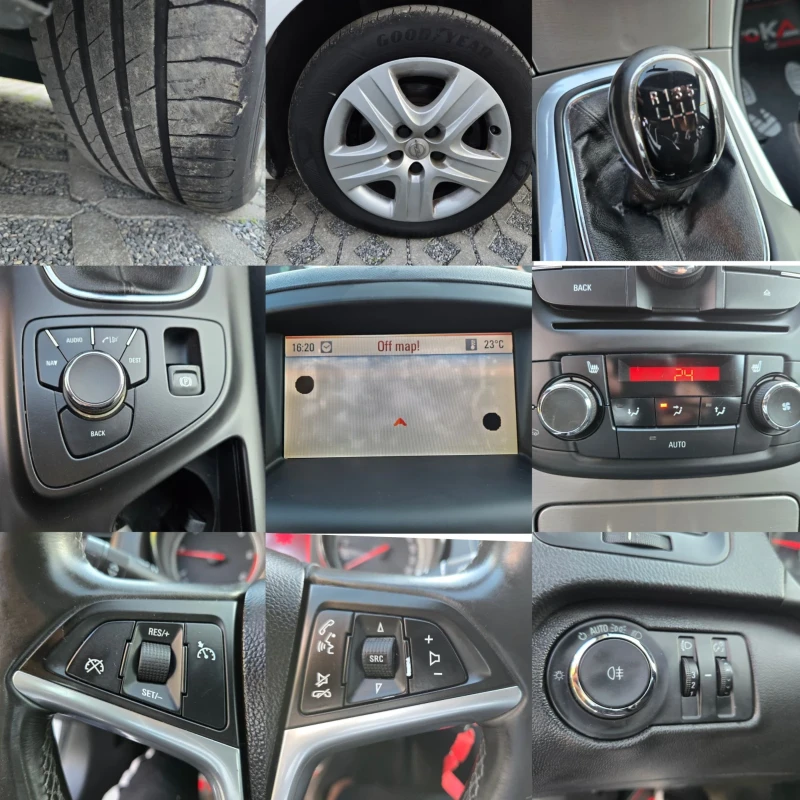 Opel Insignia 2.0CDTI-160кс= NAVI= ПОДГРЕВ= АВТОПИЛОТ= EURO 5A, снимка 17 - Автомобили и джипове - 52159304