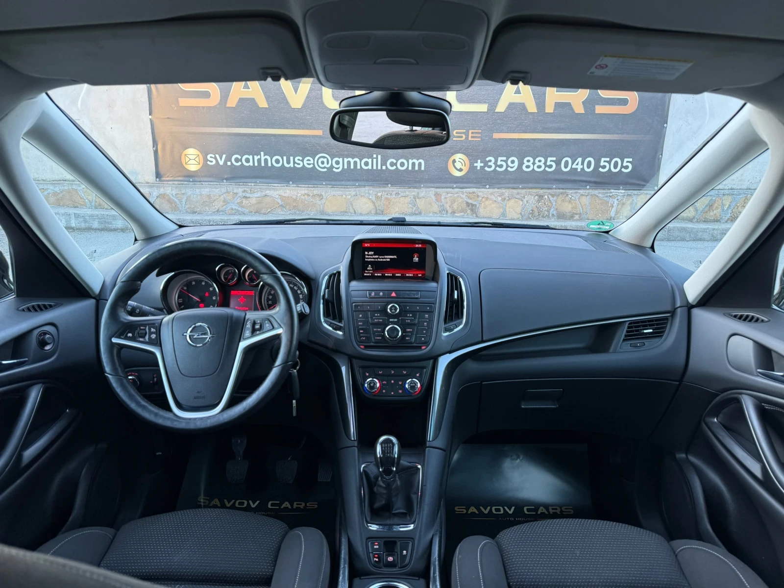 Opel Zafira Tourer/EcoFlex/1.6 CDTI/Подгрев/TUV/, снимка 11 - Автомобили и джипове - 53810925