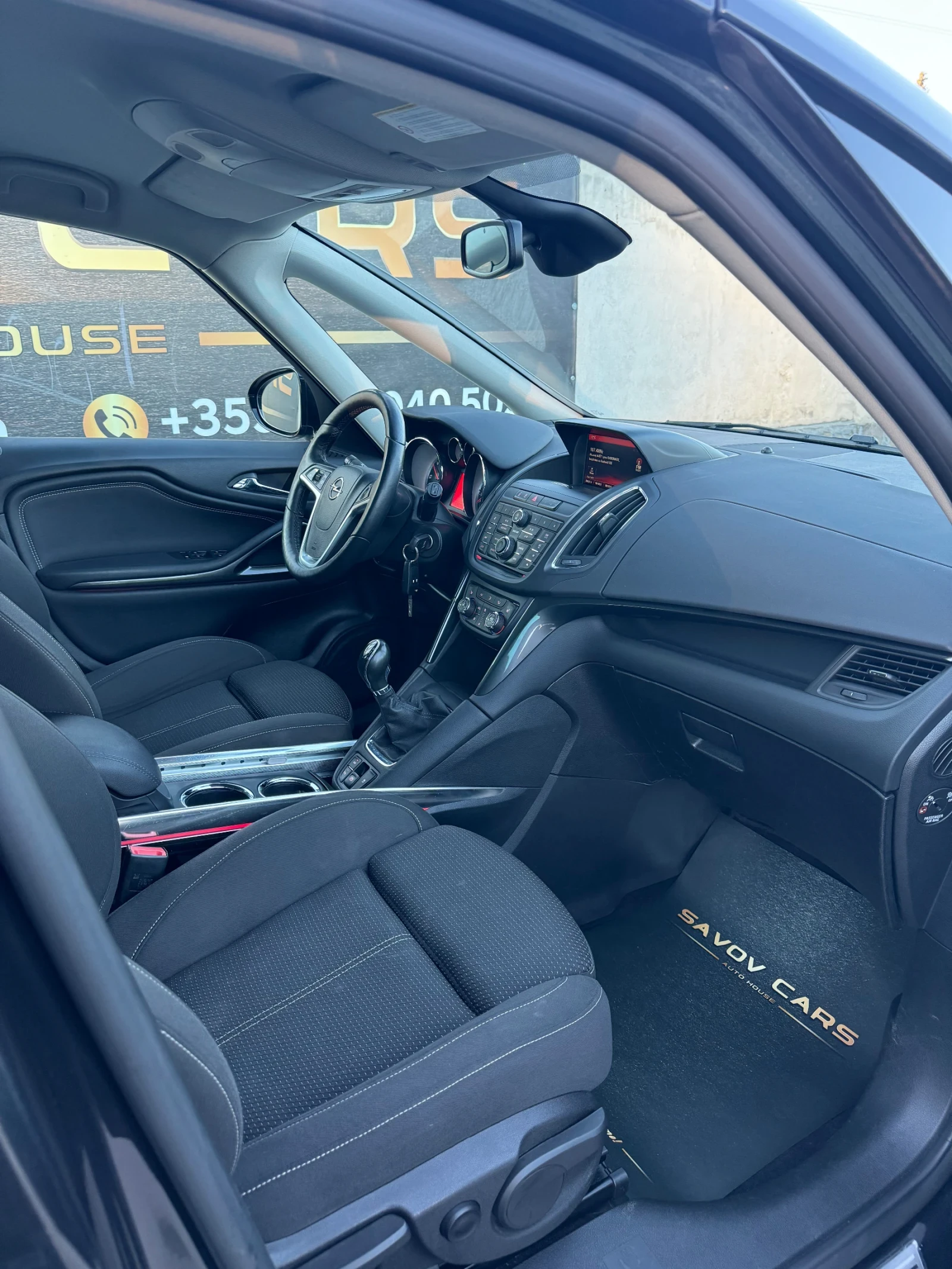 Opel Zafira Tourer/EcoFlex/1.6 CDTI/Подгрев/TUV/, снимка 12 - Автомобили и джипове - 53810925