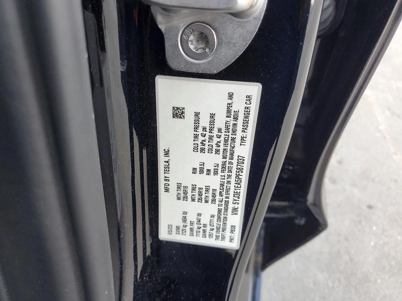 Tesla Model 3 STANDARD RANGE, снимка 12 - Автомобили и джипове - 54060753