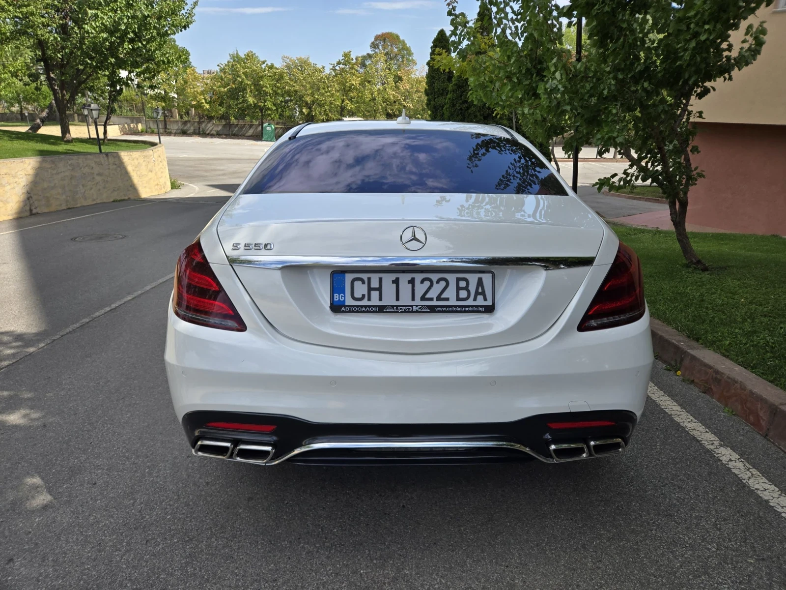 Mercedes-Benz S 550 4.7i-455кс/AMG LINE/PANO/360/MASSAGE/BURMESTER/4X4, снимка 3 - Автомобили и джипове - 55902626