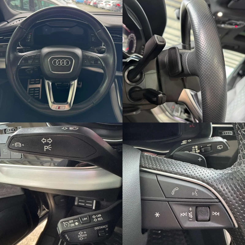 Audi Q8 50 TDI* 286ps* 3xS line* DISTRONIC* MATRIX* ПАНО, снимка 13 - Автомобили и джипове - 53241633
