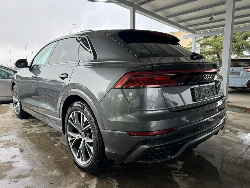 Audi Q8 50 TDI* 286ps* 3xS line* DISTRONIC* MATRIX* ПАНО, снимка 3 - Автомобили и джипове - 53241633