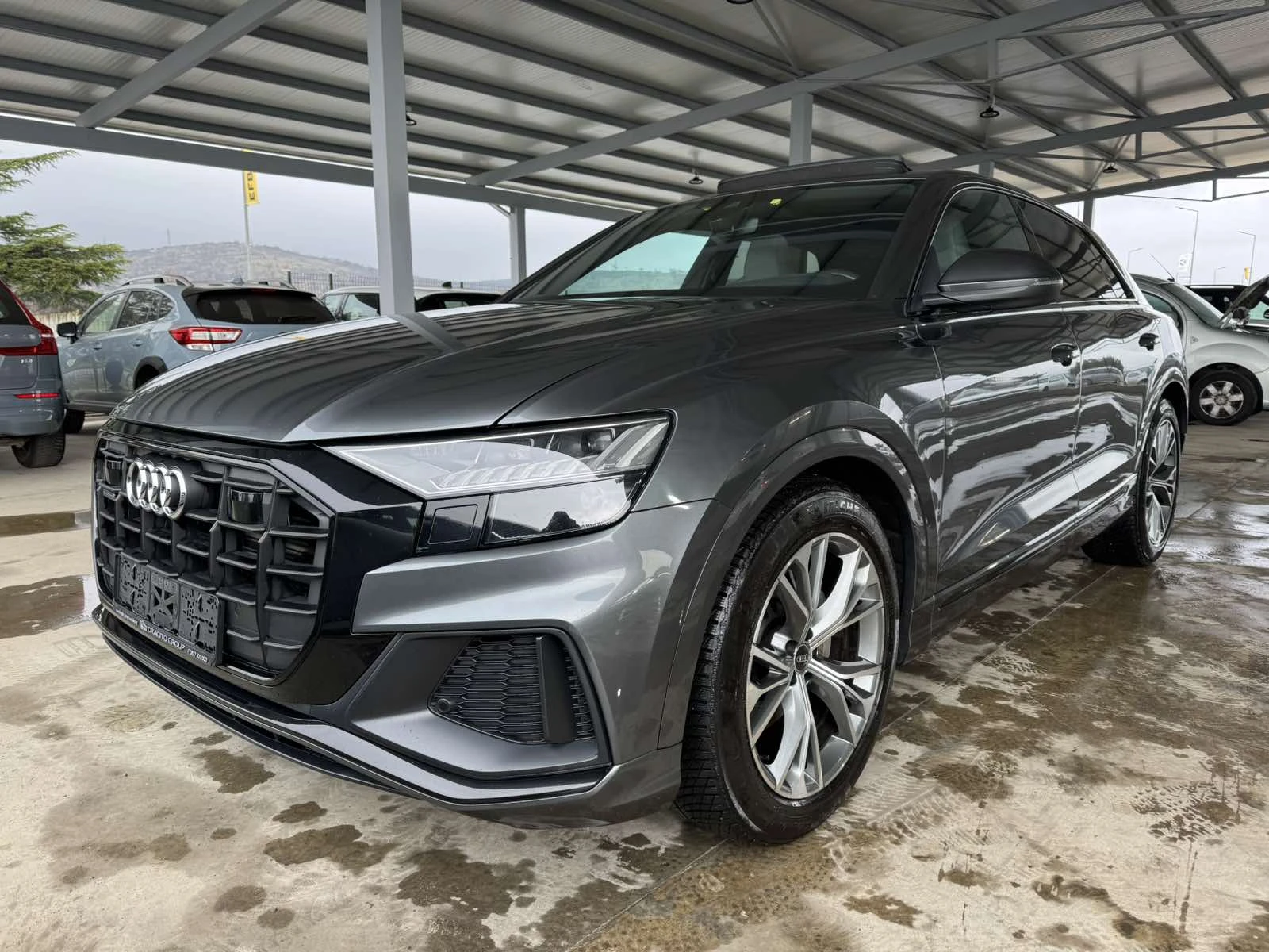 Audi Q8 50 TDI* 286ps* 3xS line* DISTRONIC* MATRIX* ПАНО, снимка 1