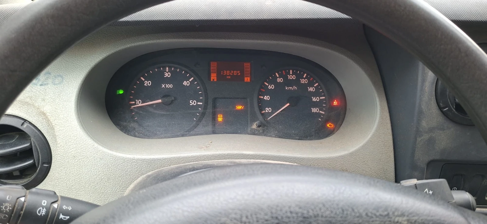 Renault Master 2.5 DCI-6ск/138000км!!!КЛИМАТИК/ПАДАЩ БОРД , снимка 9 - Бусове и автобуси - 55743787