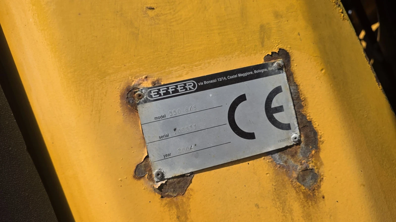 Други Друг EFFER 550 31 метра, снимка 6 - Камиони - 54666157