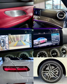 Mercedes-Benz E 400 Coupe* 4M* AMG* Burmester* Обдух* Подгреви* Лизинг, снимка 17