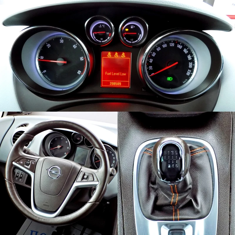 Opel Meriva 1.7CDTi/COSMO/КОЖА/NAVi/FULL/РЕАЛНИ КМ, снимка 13 - Автомобили и джипове - 53610872