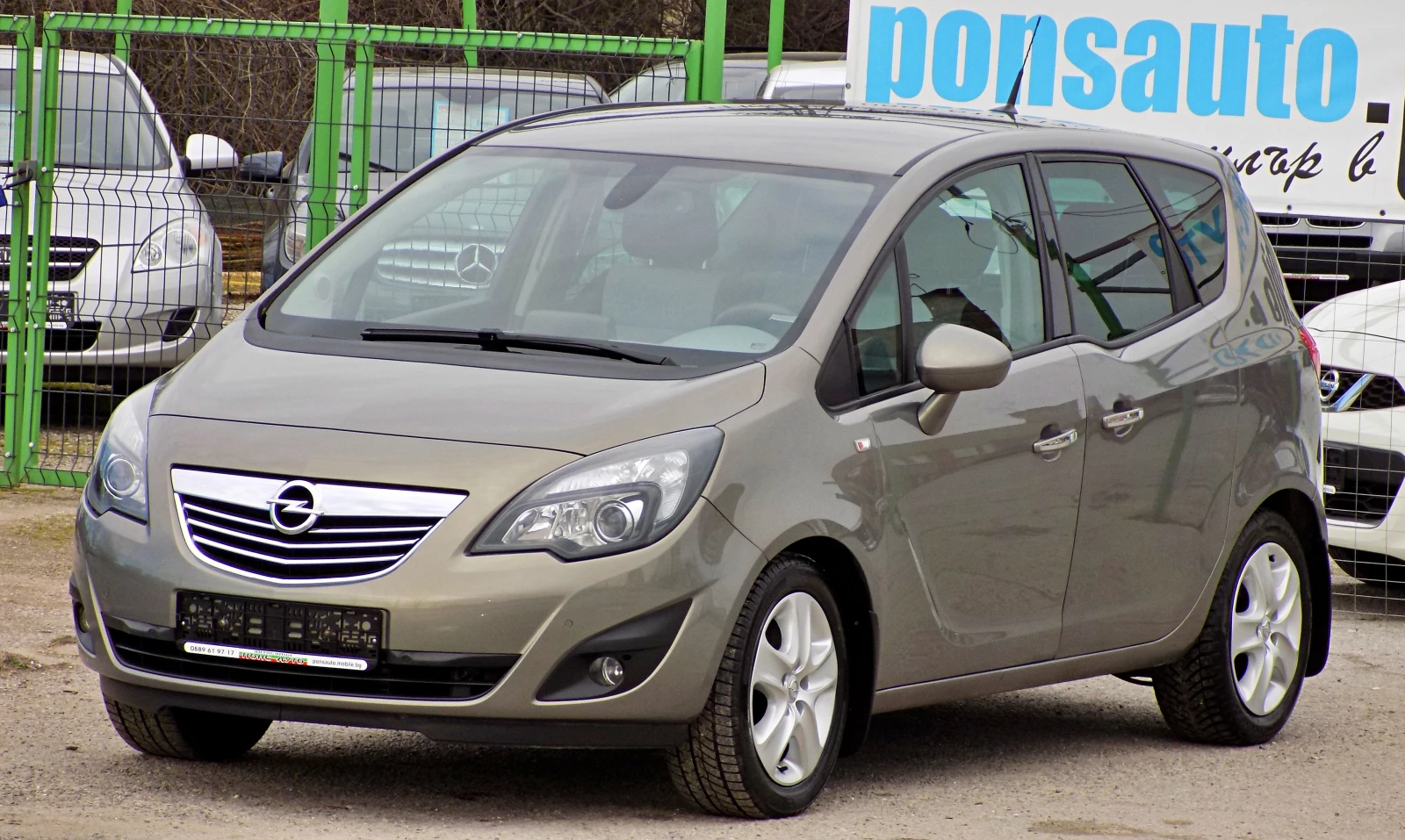 Opel Meriva 1.7CDTi/COSMO/КОЖА/NAVi/FULL/РЕАЛНИ КМ