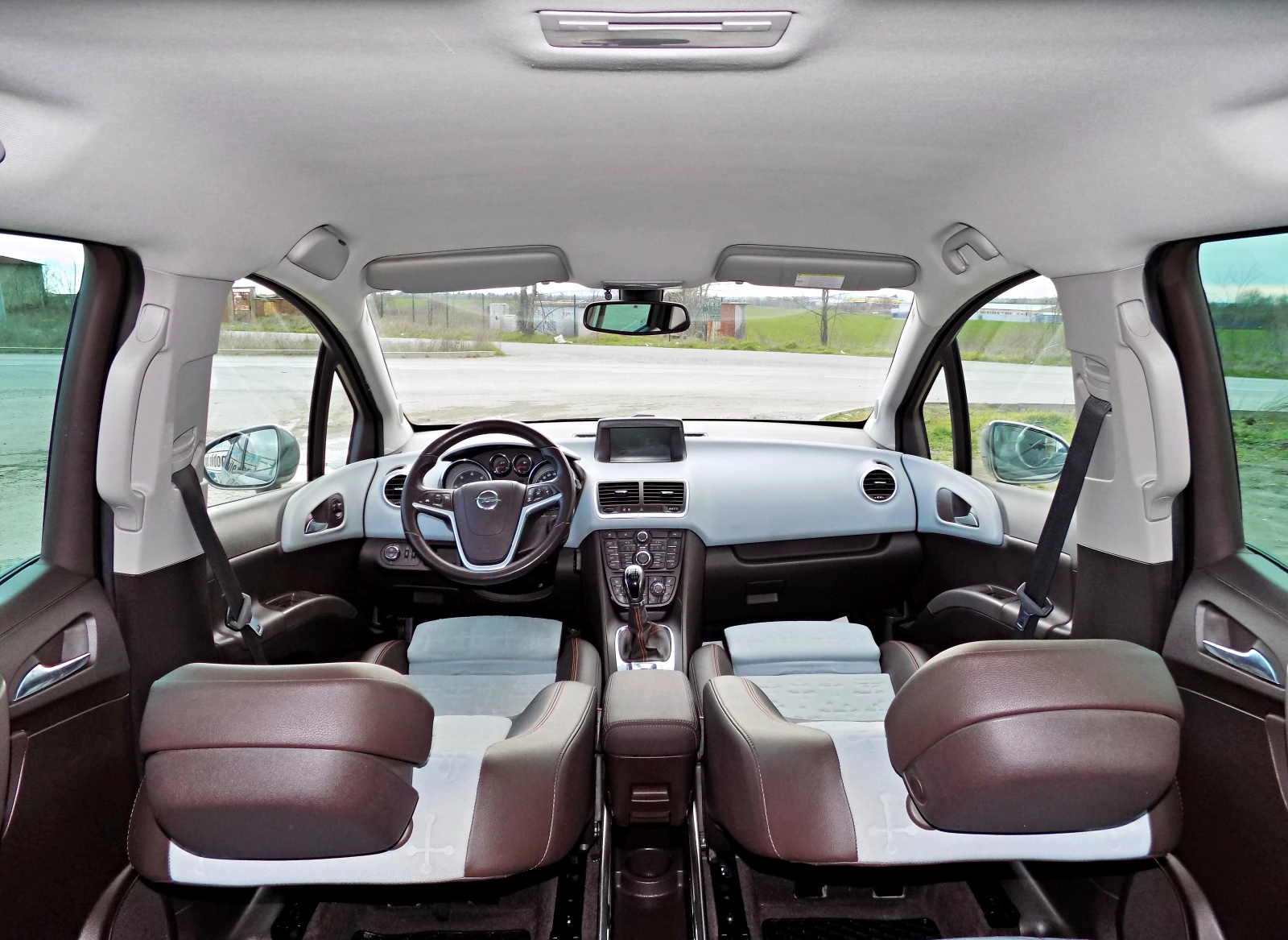 Opel Meriva 1.7CDTi/COSMO/КОЖА/NAVi/FULL/РЕАЛНИ КМ - изображение 7