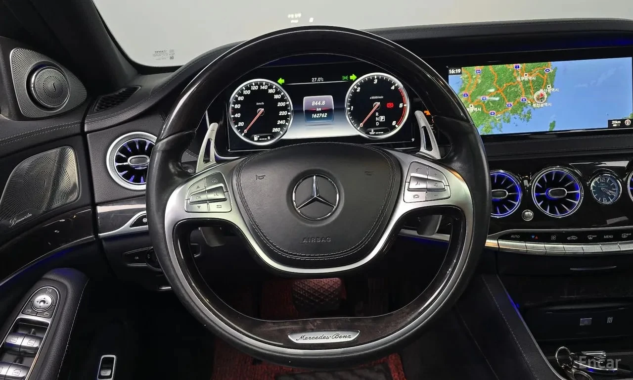 Mercedes-Benz S 350 LONG 4MATIC /ОБДУХВАНЕ/ПАНОРАМА/ДИСТРОНИК/360, снимка 13 - Автомобили и джипове - 56156097