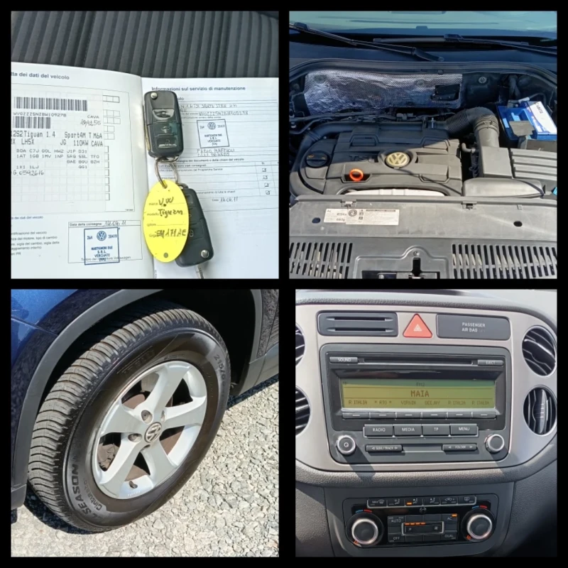 VW Tiguan 4х4 * Фейс * Италия * ТОП , снимка 16 - Автомобили и джипове - 51618737