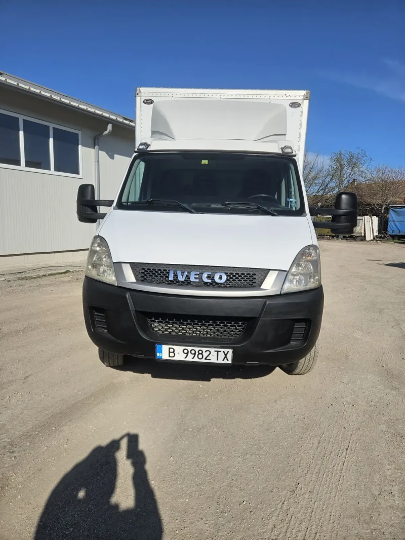 Iveco 35c15 Фургон с падащ борд, снимка 1 - Бусове и автобуси - 49596882