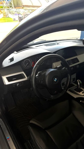 BMW 530 XD   SAT   ЧЕРНА НАПА КОЖА   ДИСТРОНИК и др., снимка 10