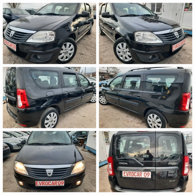 Dacia Logan 1.6i БЕНЗИН 7 местен!!, снимка 13 - Автомобили и джипове - 48253794