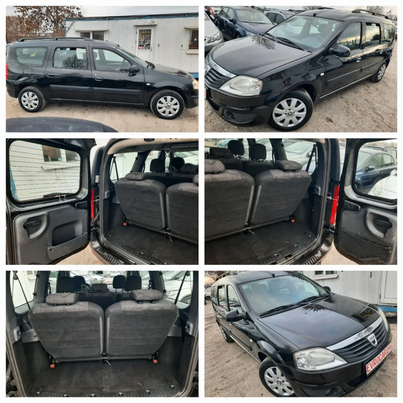 Dacia Logan 1.6i БЕНЗИН 7 местен!!, снимка 12 - Автомобили и джипове - 48253794