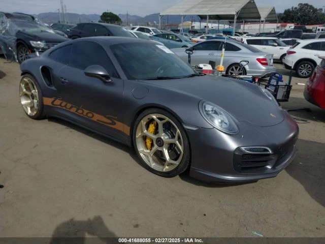 Porsche 911 * TURBO * S * CARFAX) * АВТО КРЕДИТ, снимка 1 - Автомобили и джипове - 49436486