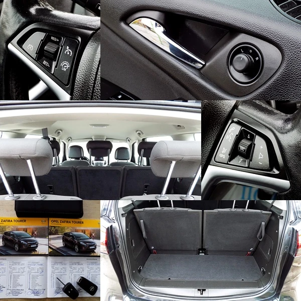 Opel Zafira 2.0CDTi/131к./NAVi/XENON/ПОДГРЕВ/7 МЕСТА, снимка 11 - Автомобили и джипове - 52890027