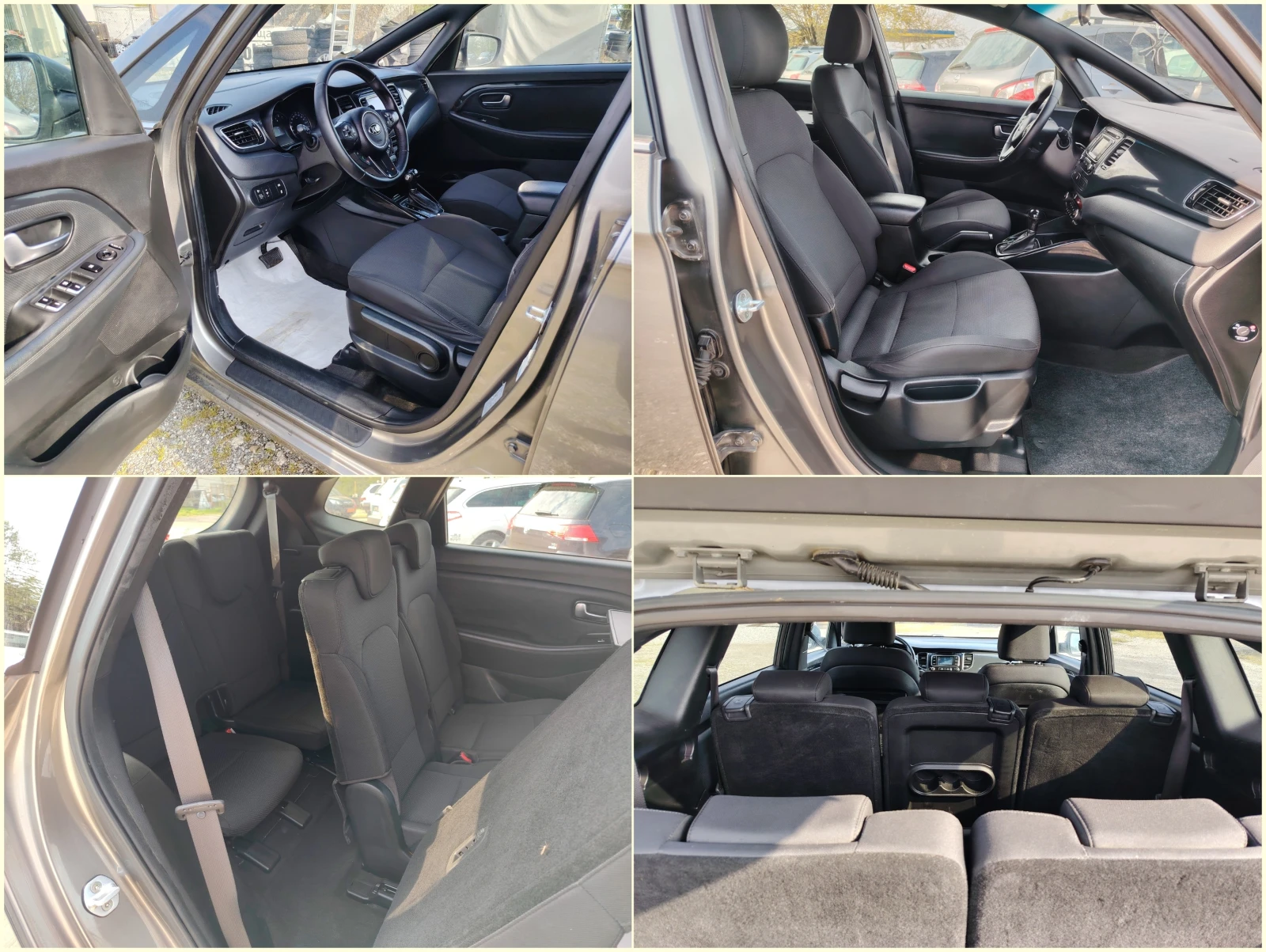 Kia Carens 1.7d 136кс./АВТОМАТ/7места/, снимка 12 - Автомобили и джипове - 54238255