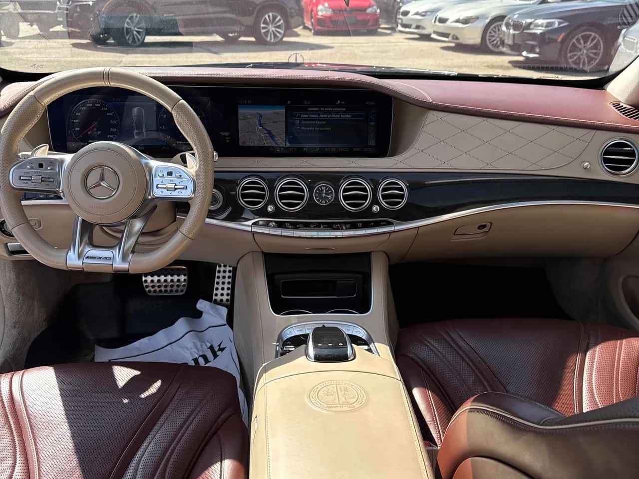 Mercedes-Benz S 63 МАСАЖИ| BURMESTER| PANO| 360, снимка 9 - Автомобили и джипове - 54556815