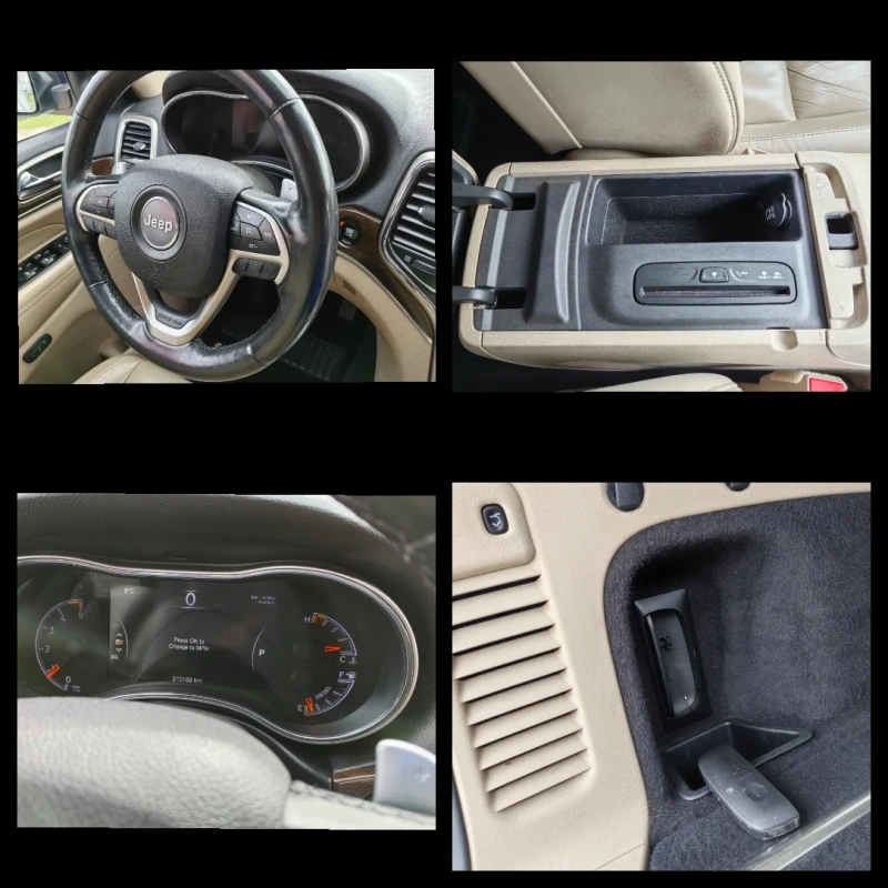 Jeep Grand cherokee 3.0 td 4x4 250ps limited, снимка 16 - Автомобили и джипове - 52170545