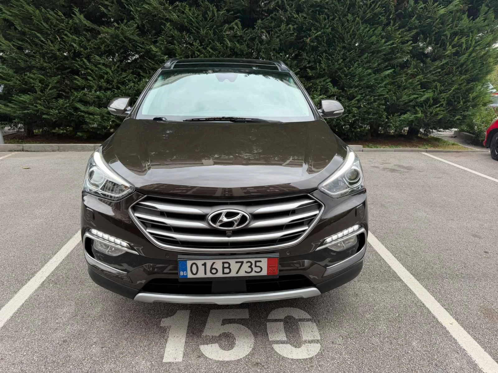 Hyundai Santa fe FULL/EXCLUSIVE/360/DISTRONIC , снимка 2 - Автомобили и джипове - 56662927