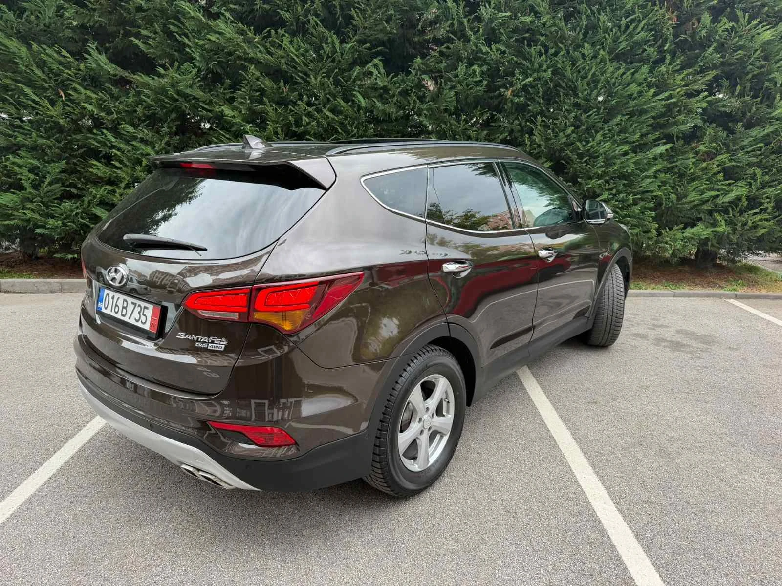 Hyundai Santa fe FULL/EXCLUSIVE/360/DISTRONIC , снимка 5 - Автомобили и джипове - 56662927