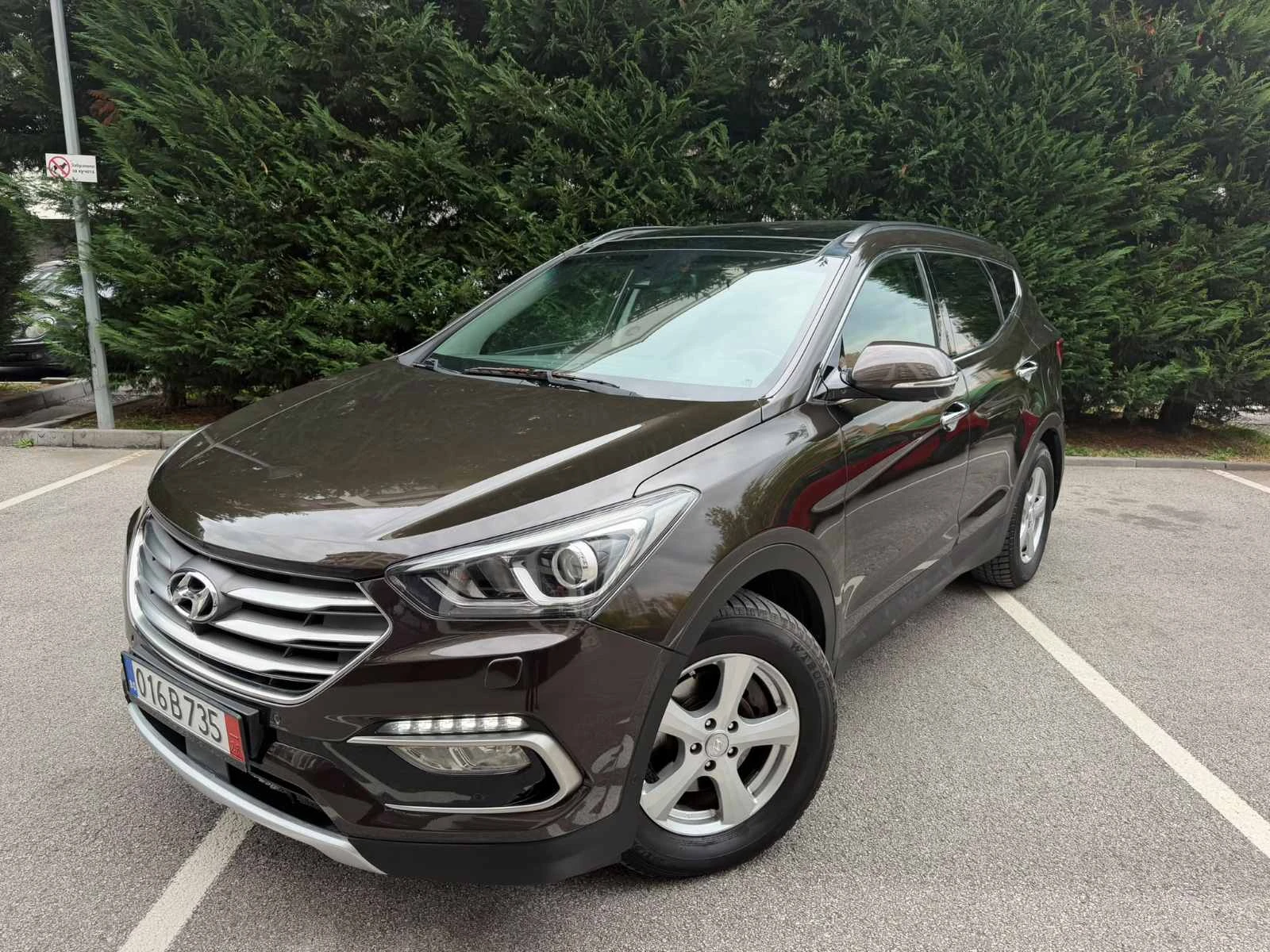Hyundai Santa fe FULL/EXCLUSIVE/360/DISTRONIC , снимка 3 - Автомобили и джипове - 56662927